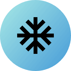 Cooling services icon.