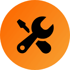 Maintenance service icon.